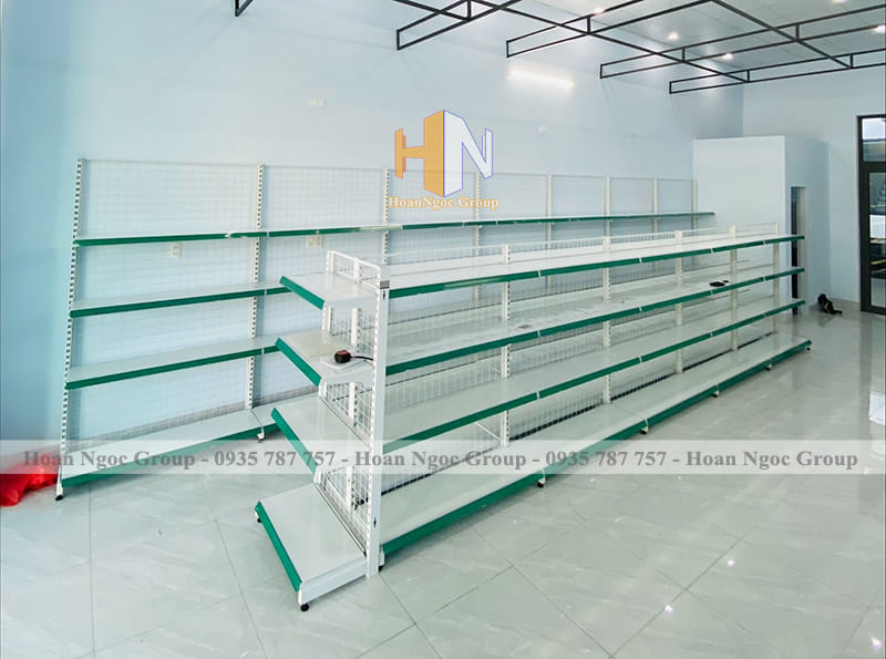 Hoàn Ngọc Rack cung cấp kệ siêu thị đa dạng kích thước, mẫu mã, cam kết chất lượng tốt